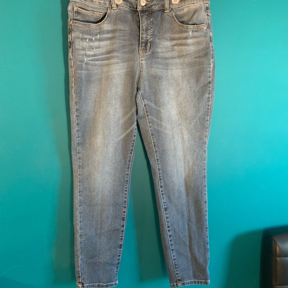 High-Waisted Skinny Jeans